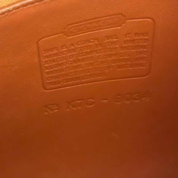 Coach Vintage Ergo Flap 9034 - Picture 5 of 16